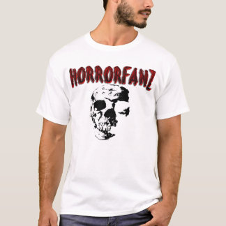 Camiseta personalizado del horrorfanz que ronda