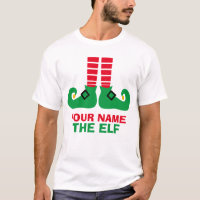 Personalizado del nombre del duende del navidad