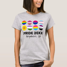 Camiseta PERSONALIZADO del orgullo LGBTQ+ Unity
