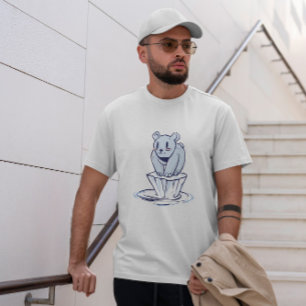 Camiseta Personalizado del oso polar