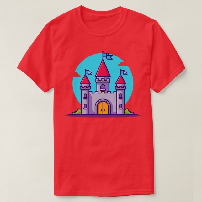 Camiseta Personalizado del Palacio del Castillo (Diseño del anverso)