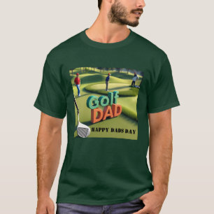 Camiseta Personalizado del "Papá Golf" del Día de los Papás