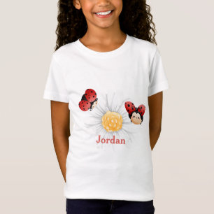 Camiseta Personalizado del patrón de LadyBug Cute Niños Mug