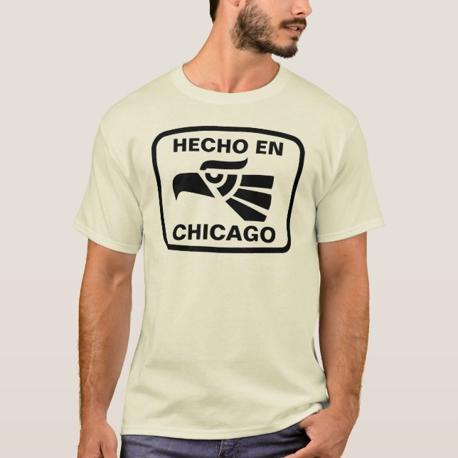 Camiseta Personalizado del personalizado del en Chicago de (Anverso)