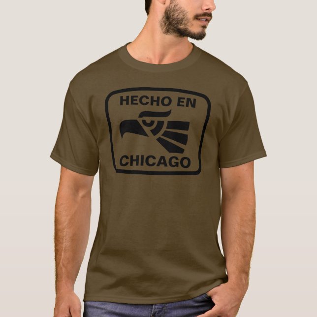 Camiseta Personalizado del personalizado del en Chicago de (Anverso)
