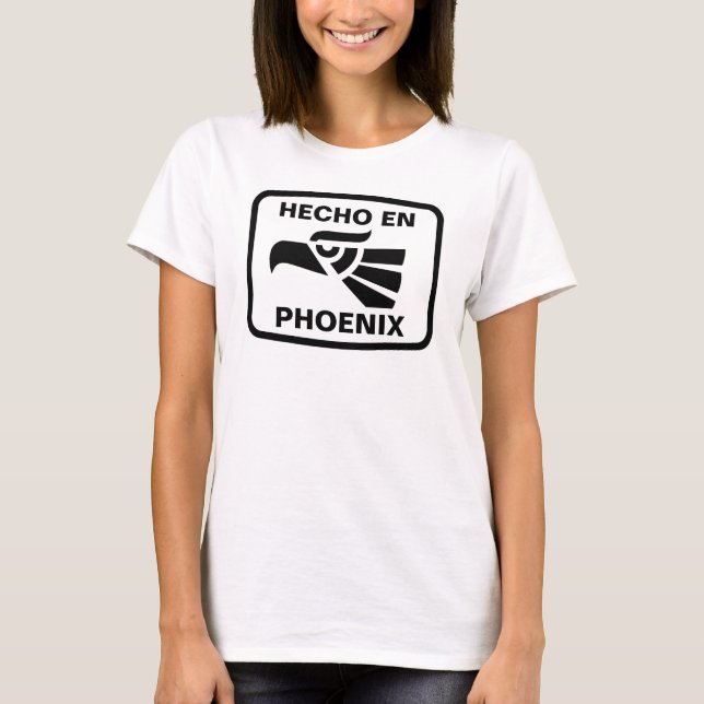 Camiseta Personalizado del personalizado del en Phoenix de (Anverso)
