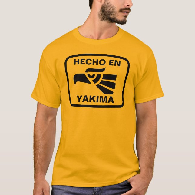 Camiseta Personalizado del personalizado del en Yakima de (Anverso)