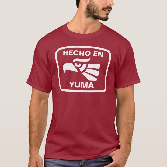 Camiseta Personalizado del personalizado del en Yuma de (Anverso)