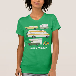 Camiseta PERSONALIZADO del remolque rv del vintage del