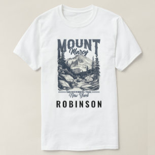 Camiseta Personalizado del sendero Mount Marcy-Van Hoevenbe