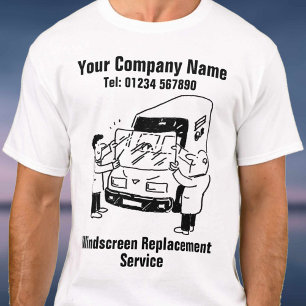 Camiseta Personalizado del servicio de reemplazo de parabri