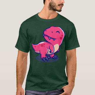 Camiseta Personalizado del tirannosauro de bebé