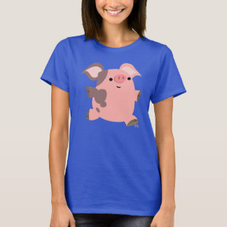 Camiseta Personalizado deportiva Cerdo Mujeres Cam
