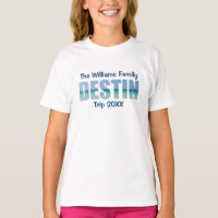 Personalizado Destin Beach Vacation Kids