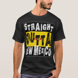 Camiseta PERSONALIZADO directo fuera de Nuevo México Meme T