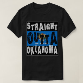 Camiseta PERSONALIZADO directo fuera de Oklahoma Meme Tee