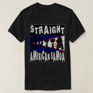 Camiseta PERSONALIZADO directo fuera de Samoa Americana Mem
