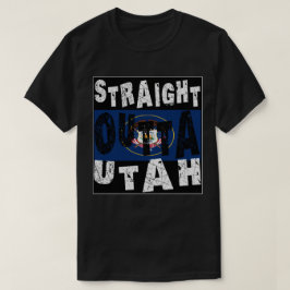 Camiseta PERSONALIZADO directo fuera de Utah Meme Tee
