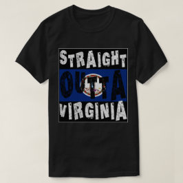 Camiseta PERSONALIZADO directo fuera de Virginia Meme Tee