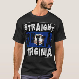 Camiseta PERSONALIZADO directo fuera de Virginia Meme Tee