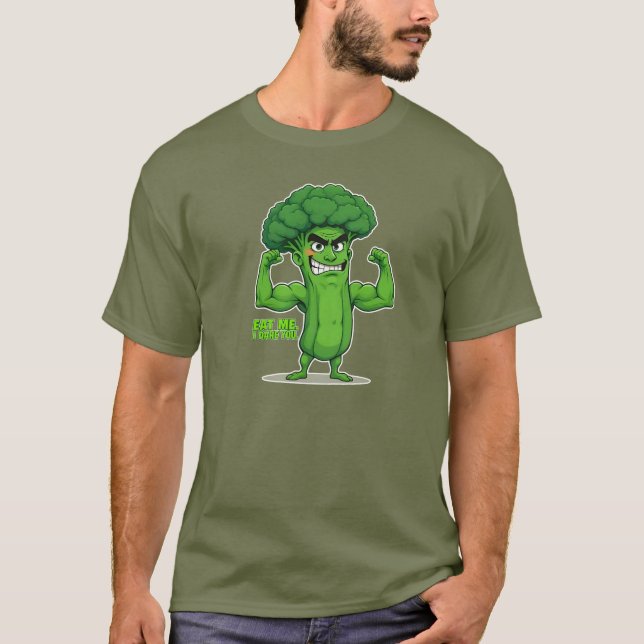 Camiseta Personalizado divertida de Broccoli, Strand Veggie (Anverso)