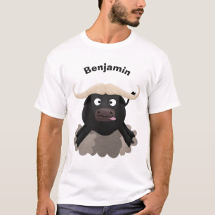 Camiseta Personalizado divertida de búfalo de agua corrient