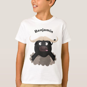 Camiseta Personalizado divertida de búfalo de agua corrient