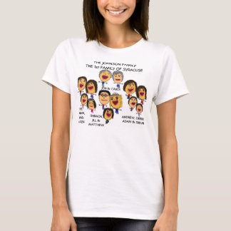Camiseta Personalizado divertida de la unión familiar