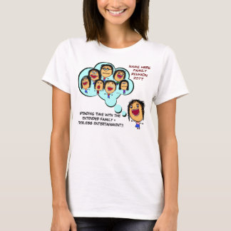 Camiseta Personalizado divertida de la unión familiar