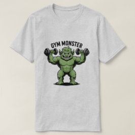 Camiseta Personalizado divertida de los Monstruos de Gimnas