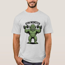 Camiseta Personalizado divertida de los Monstruos de Gimnas