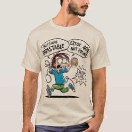Camiseta Personalizado divertida e inestable de la