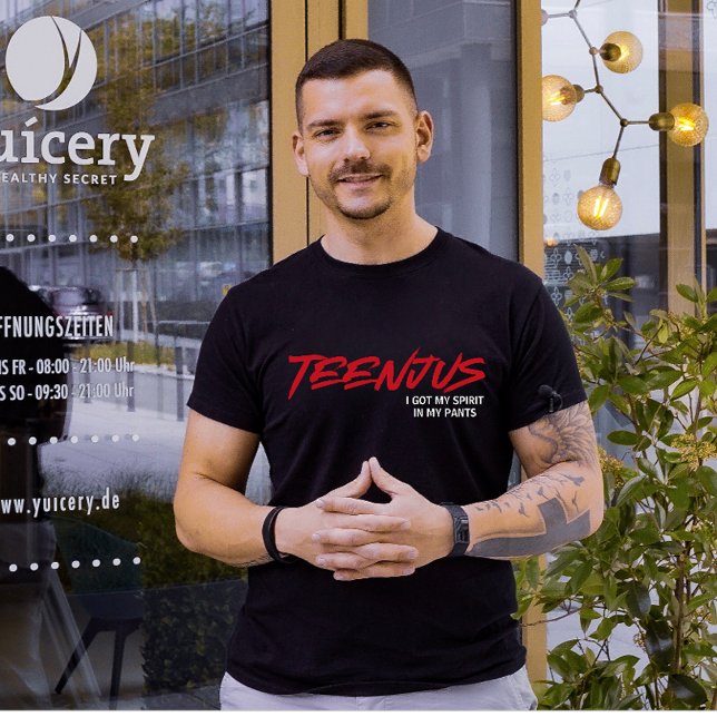 Camiseta Personalizado divertida Mensajes de texto del bebé (Mpdern Custom Text baby billys   funny quote teenjus t-shirt)