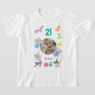 Camiseta Personalizado divertido de Halloween con foto, eda