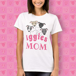 Camiseta Personalizado divertido de la madre del perro Iggy
