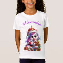 Personalizado divertido Santa unicornio gruñón Nav