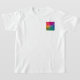 Camiseta Personalizado Doble cara Añadir imagen Blancos de  (Laydown)