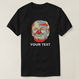 Camiseta Personalizado Donald Trump payaso arte pop