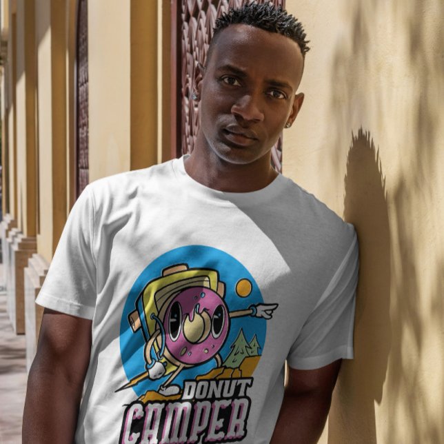 Camiseta Personalizado Donut Camper (Subido por el creador)
