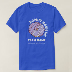 Camiseta Personalizado Donut Dash 5k Equipo T-Shirt