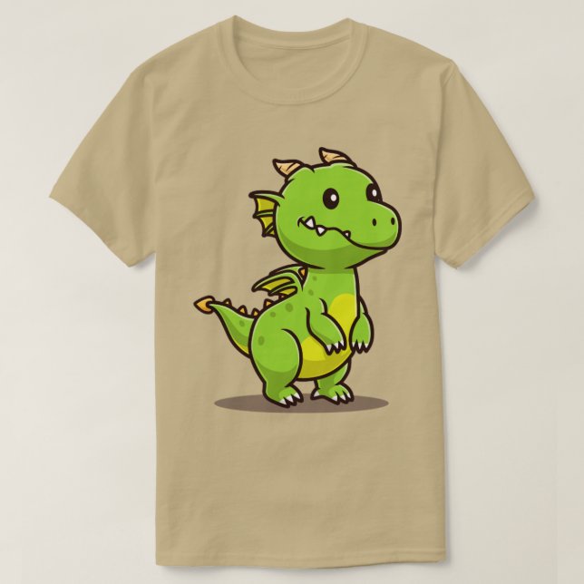 Camiseta Personalizado Dragón Cute2 (Diseño del anverso)