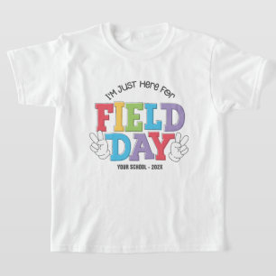 Camiseta Personalizado el día de la escuela primaria