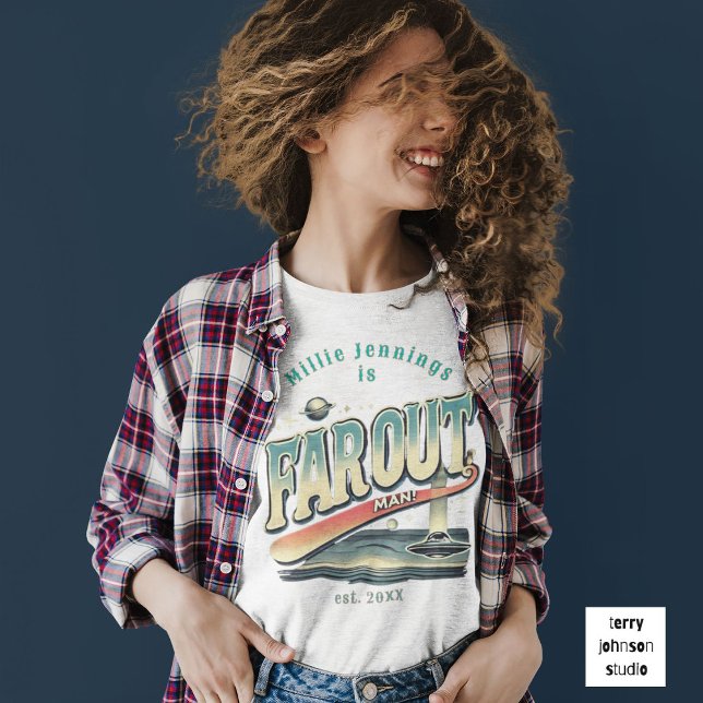 Camiseta Personalizado el eslogan del 'Retro del Hombre Lej (Subido por el creador)