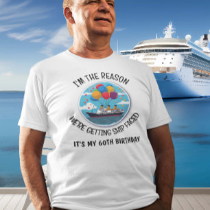 Camiseta Personalizado el grupo de la diversión de crucero 