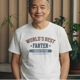 Camiseta Personalizado el mejor padre del mundo