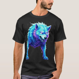 Camiseta Personalizado eléctrico Wolf T-Shirt