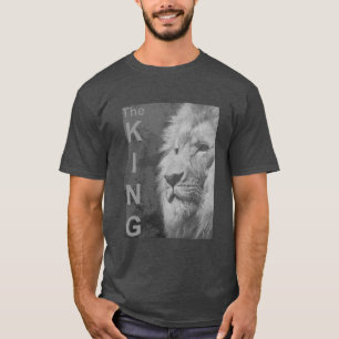 Camiseta Personalizado Elegante Arte Pop Moderno Lion Head