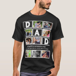 Camiseta Personalizado elegante Feliz Día de los Padres 9 C