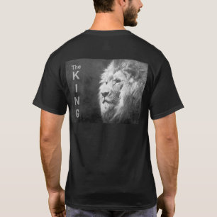 Camiseta Personalizado Elegante Pop Art Lion Head Template 