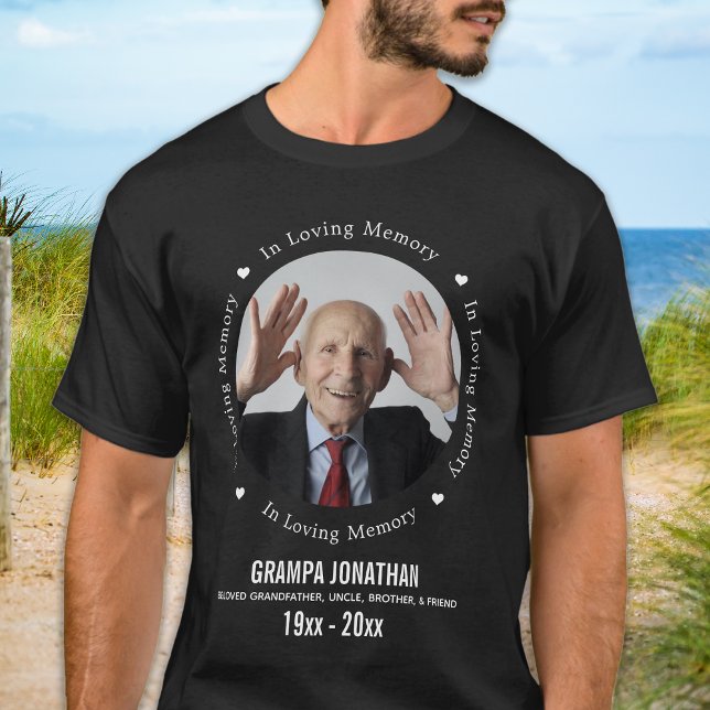 Camiseta Personalizado En El Memorial De La Foto De Memoria (Subido por el creador)